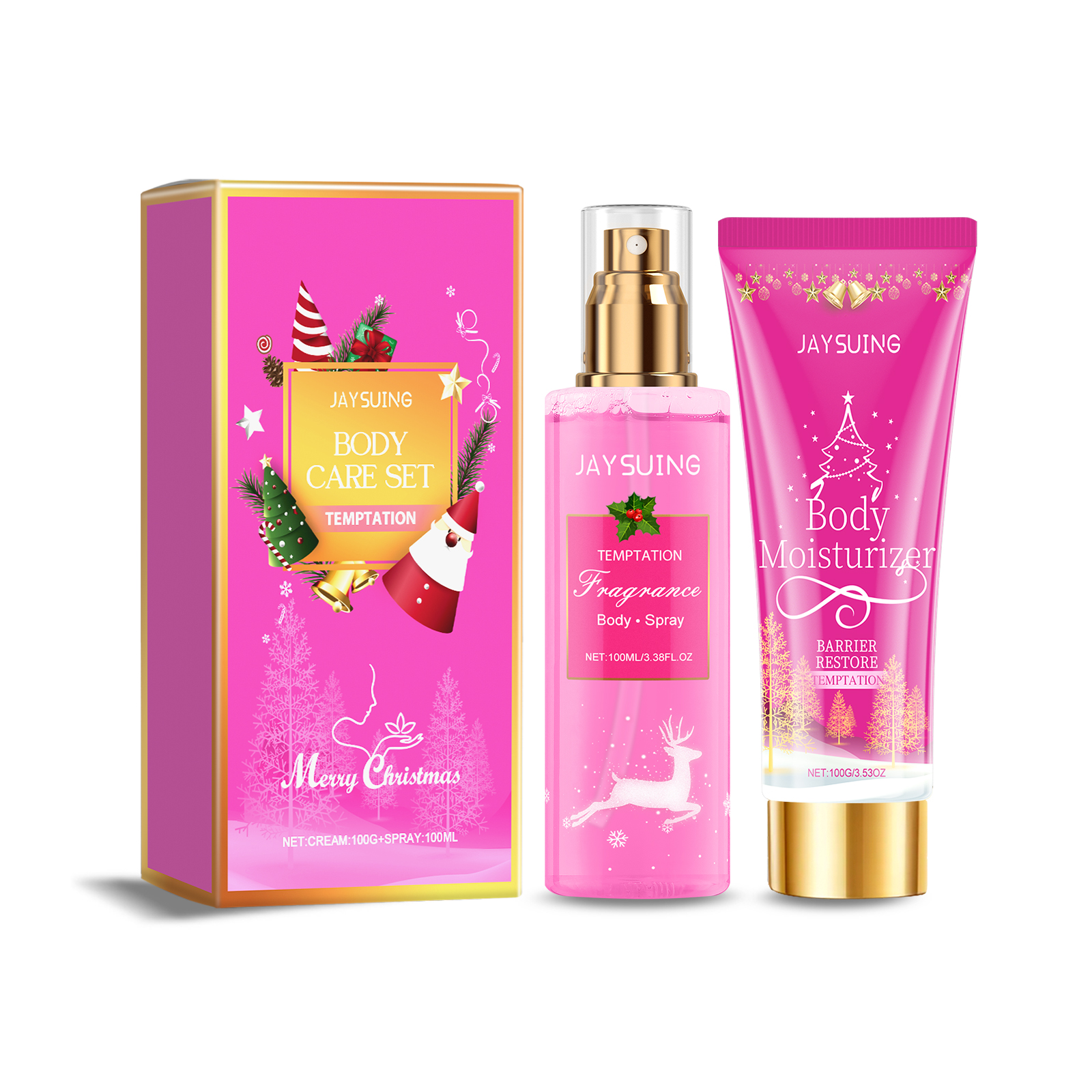 Perfumed Body Care Gift Set – Deodorant Spray & Moisturizing Body Lotion