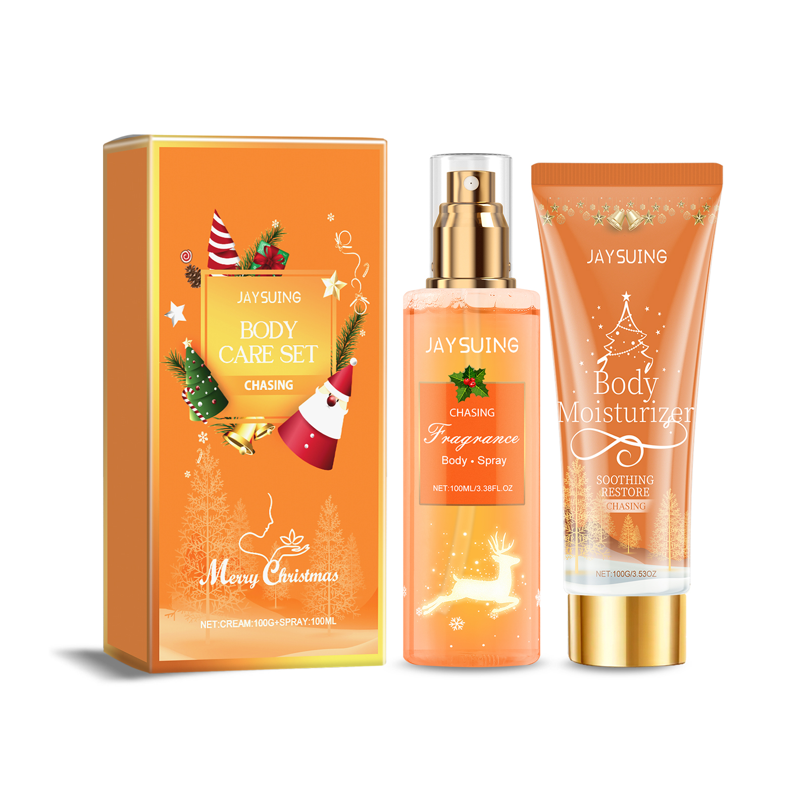 Perfumed Body Care Gift Set – Deodorant Spray & Moisturizing Body Lotion