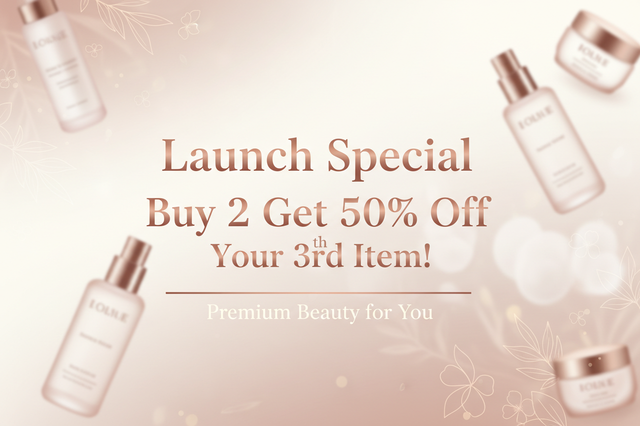 Launch Special Discount Banner